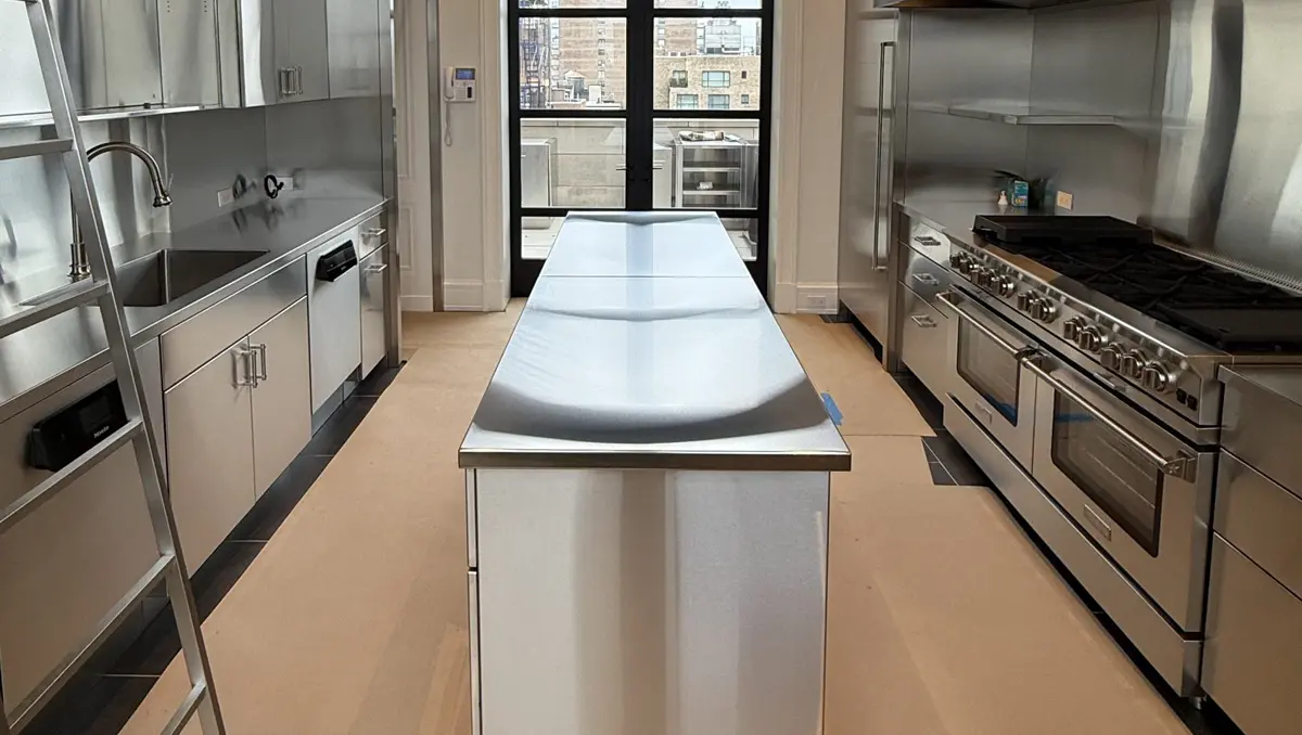 Custom Metal Countertops